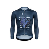 Jersey De Ciclismo Hombre M/L Lock Mood Blue 2.6